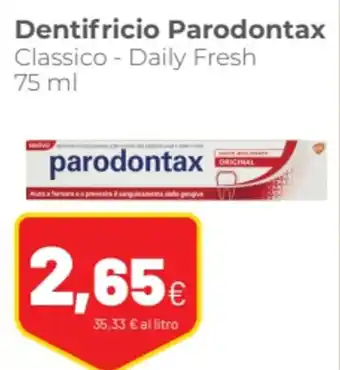 Dentifricio Parodontax Classico - Daily Fresh 75 ml