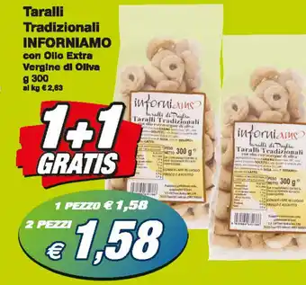 Prix Quality Inforniamo Taralli Tradizionali 300g offerta