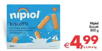 Deco Supermercati nipiol biscotti 800 g offerta