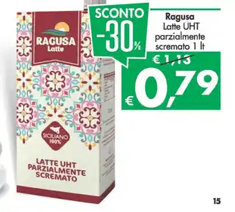 Deco Supermercati Ragusa Latte UHT parzialmente scremato 1 It offerta