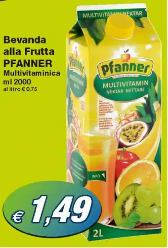 Prix Quality Pfanner Bevanda all Frutta 2000ml offerta