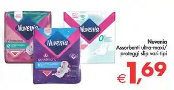 Deco Supermercati Nuvenia Assorbenti ultra-maxi/ proteggi slip vari tipi offerta