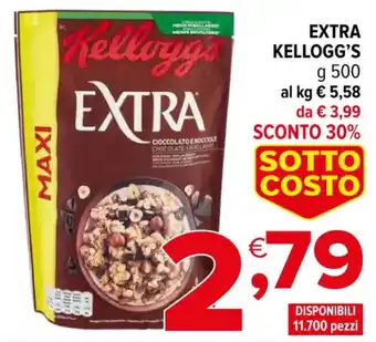 Iperal EXTRA KELLOGG'S g 500 offerta