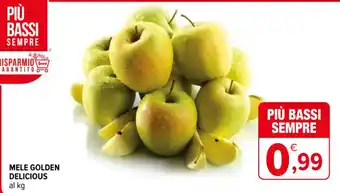 Iperal MELE GOLDEN DELICIOUS al kg offerta