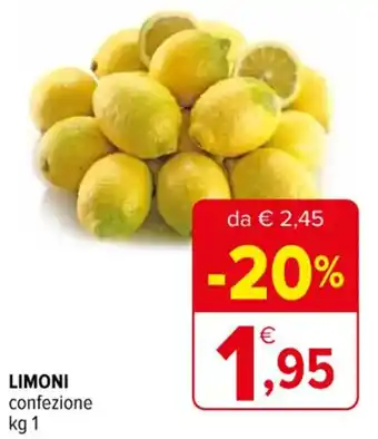 Iperal LIMONI confezione kg 1 offerta