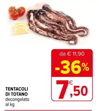 TENTACOLI DI TOTANO decongelato