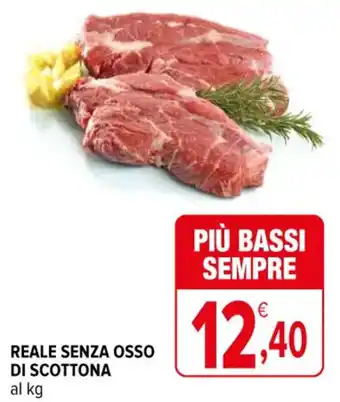 Iperal REALE SENZA OSSO DI SCOTTONA al kg offerta