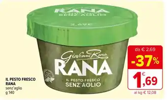 Iperal IL PESTO FRESCO RANA senz'aglio g 140 offerta