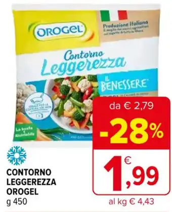Iperal CONTORNO LEGGEREZZA OROGEL g 450 offerta
