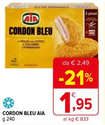 Iperal CORDON BLEU AIA g 240 offerta