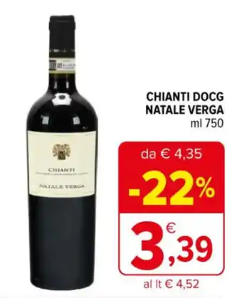 Iperal CHIANTI DOCG NATALE VERGA ml 750 offerta