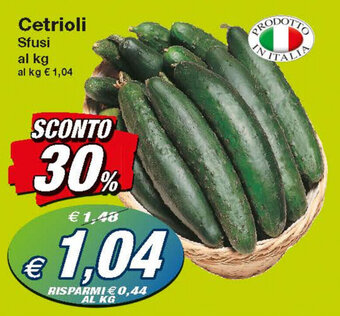 Prix Quality Cetrioli offerta