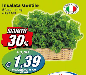 Prix Quality Insalata Gentile offerta