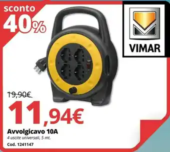 Avvolgicavo 10A