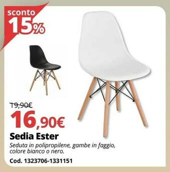 Brico Io Sedia Ester offerta