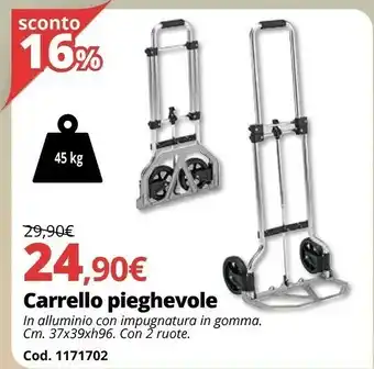 Brico Io Carrello Pieghevole offerta