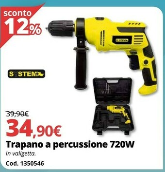 Brico Io Trapano A Percussione 720W offerta
