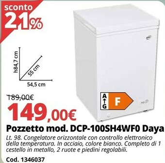 Brico Io Pozzetto Mod. DCP-100SH4WF0 Daya offerta