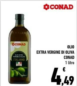 Conad Conad Olio Extra Vergine Di Oliva offerta