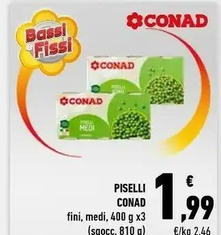 Conad Conad Piselli Fini, Medi offerta
