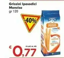 Despar Monviso Grissini Iposodici offerta