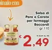 Despar Boccardi Salsa Di Pere E Carote Per Formaggi offerta
