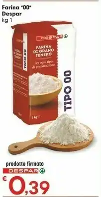 Despar Despar - Farina Tipo 00 Di Grano Tenero Biologica offerta