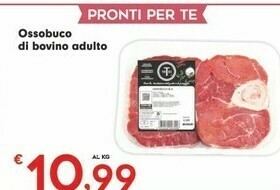 Despar Ossobuco Di Bovino Adulto offerta