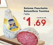 Despar Salumificio trentino Salame Fiaschetta offerta