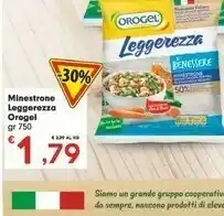 Despar Orogel Leggerezza Minestrone 750 G(ml) offerta