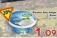 Despar Brimi Ricotta Alto Adige offerta