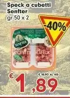Despar Senfter Cubetti Di Speck 100 G(ml) offerta