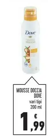 Conad Superstore Dove Mousse Doccia offerta