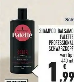 Conad Superstore Schwarzkopf Palette Color Professional 440 Ml offerta