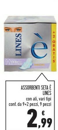 Lines Assorbenti Seta E