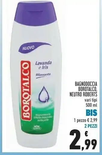 Conad Iris Borotalco Bagnodoccia offerta