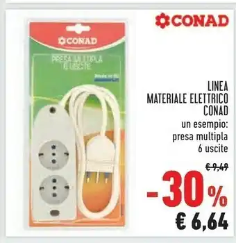 Conad Superstore Conad Presa Multipla 6 Uscite offerta
