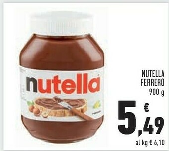 Conad Ferrero Nutella offerta