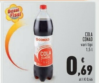 Conad Conad Cola offerta