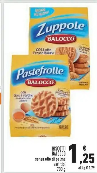 Conad Balocco Zuppole Senza Olio Di Palma 700 G(ml) offerta