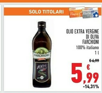 Conad Farchioni Olio Extra Vergine Di Oliva offerta