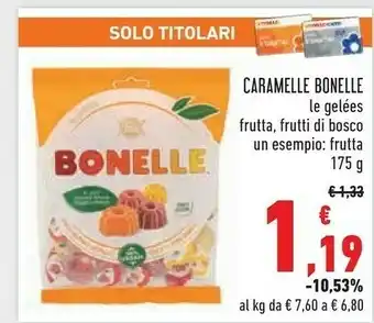 Conad Bonelle Caramelle offerta