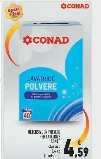 Conad Conad Lavatrice Polvere offerta