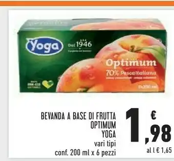 Conad Yoga Optimum 70% Di Pera 1200 G(ml) offerta