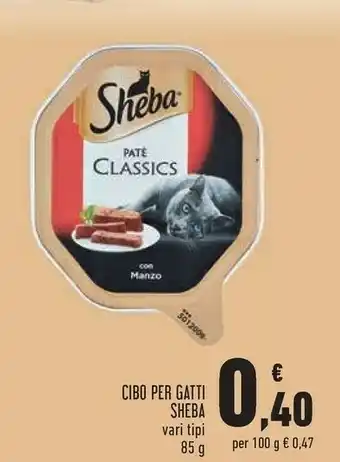 Conad Sheba Cibo Per Gatti offerta
