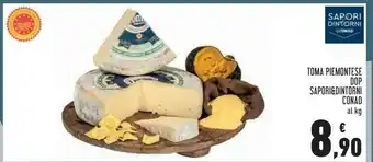 Conad Conad Toma Piemontese DOP offerta