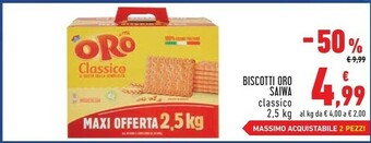 Conad Saiwa Biscotti Oro offerta