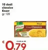 Despar Knorr Il Dado Classico offerta