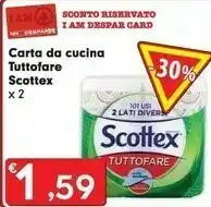 Despar Scottex Carta Da Cucina offerta