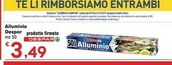 Despar Despar Alluminio offerta